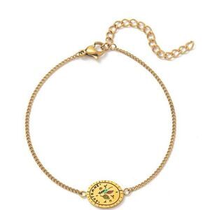 Vintage floral Bracelet Q79